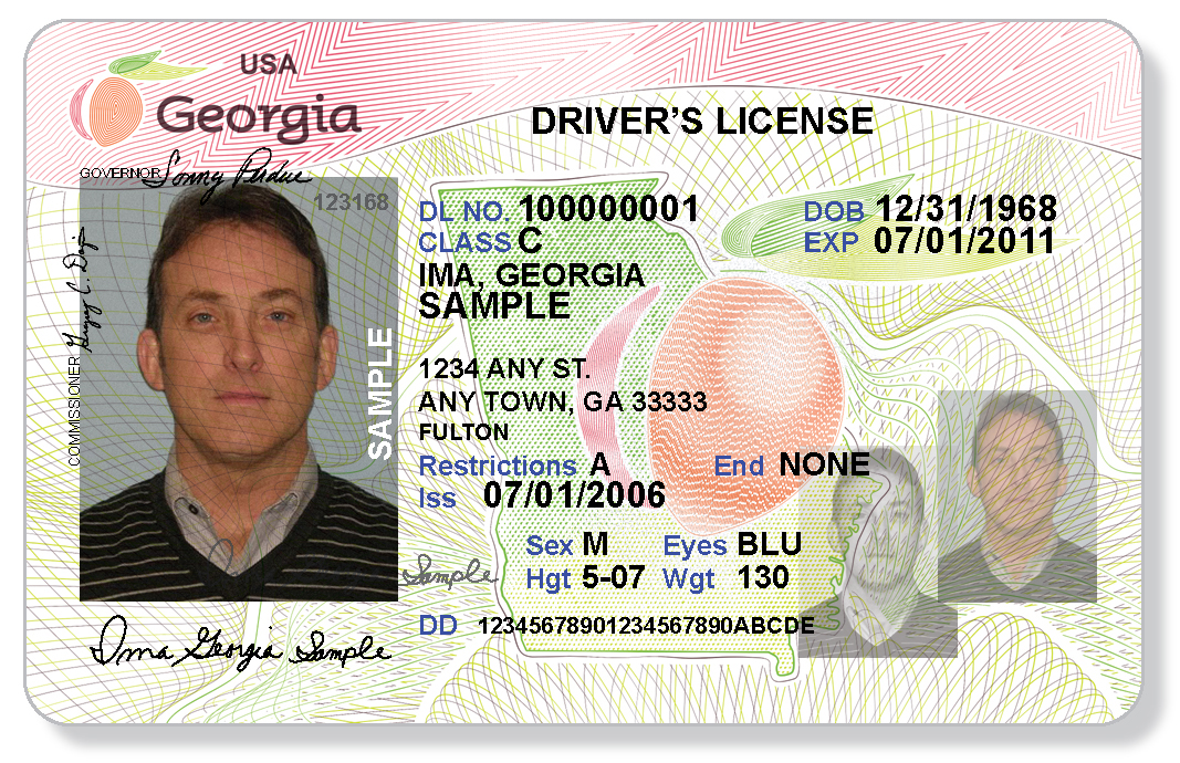 Id Needed For Georgia Drivers License